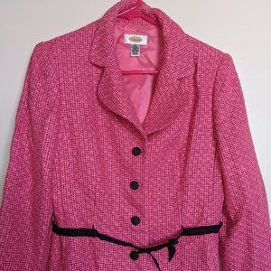 Talbots pink blazer size 10